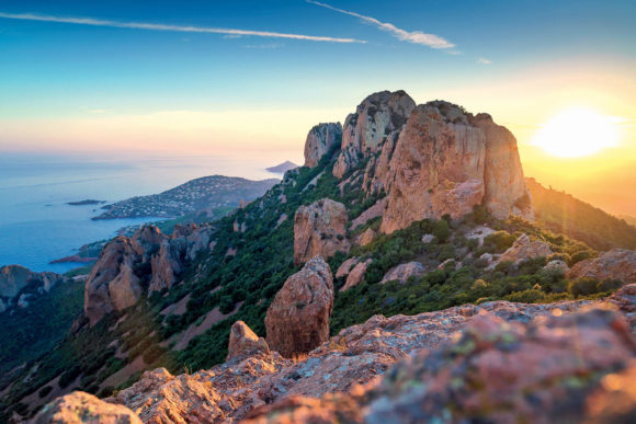 Esterel Summit with sea view