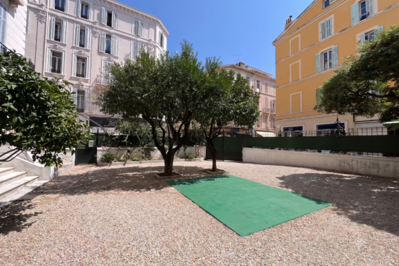 Espace jardin grand angle